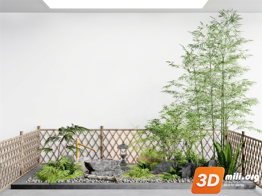 Mini Garden Skp Files 